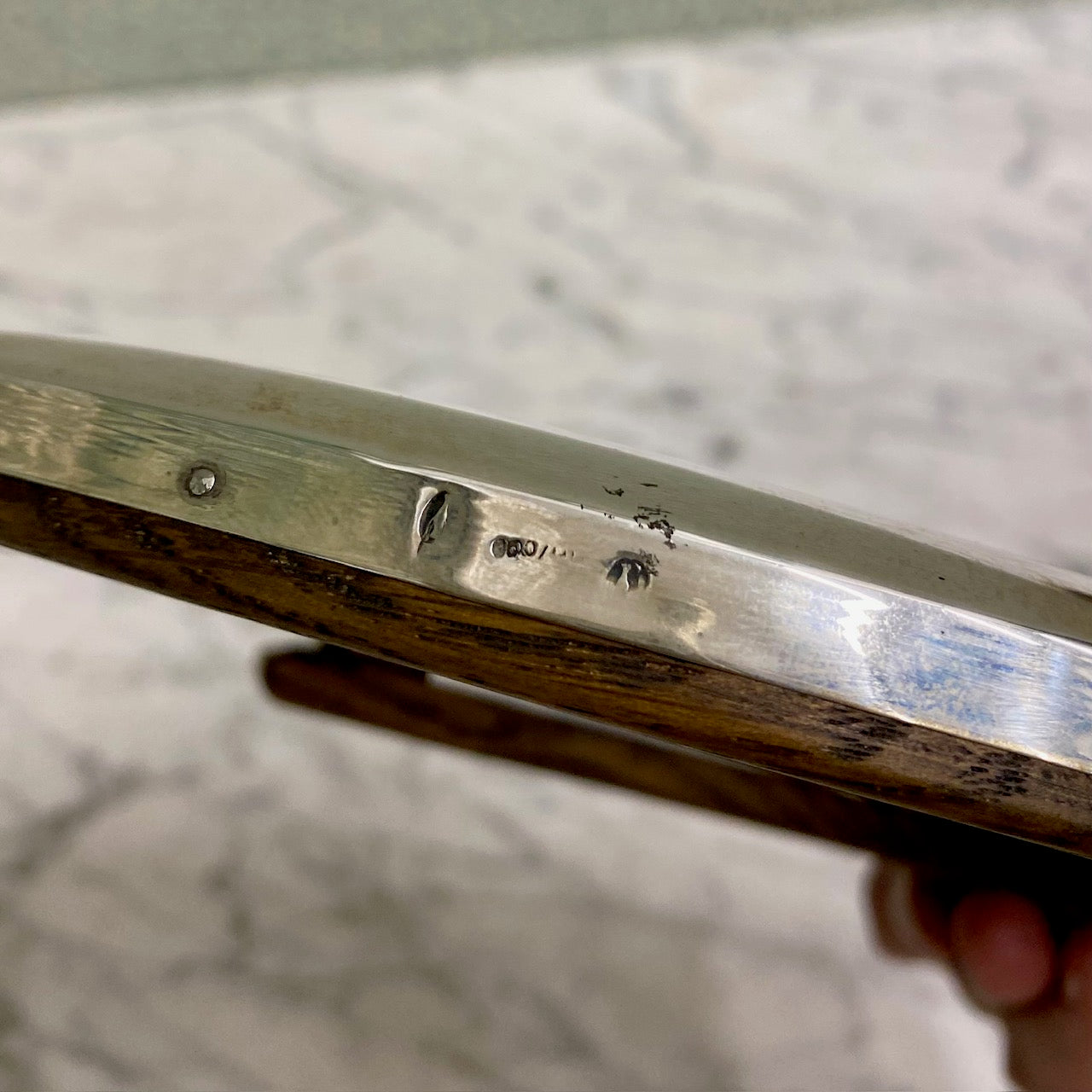 Wonderful Sterling Silver Round Medium Size Photo Frame