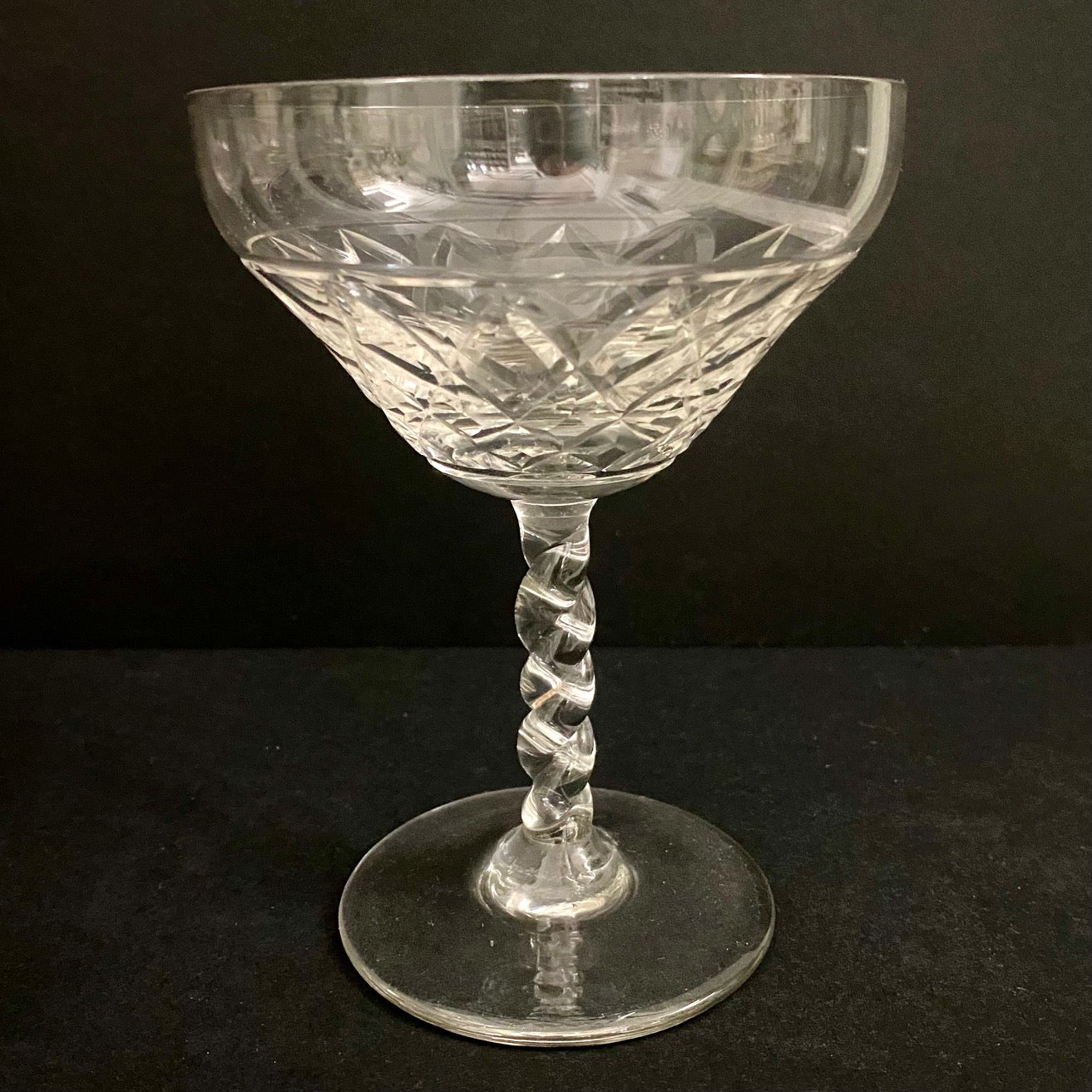 Set 11 1950's Champagne Coupes