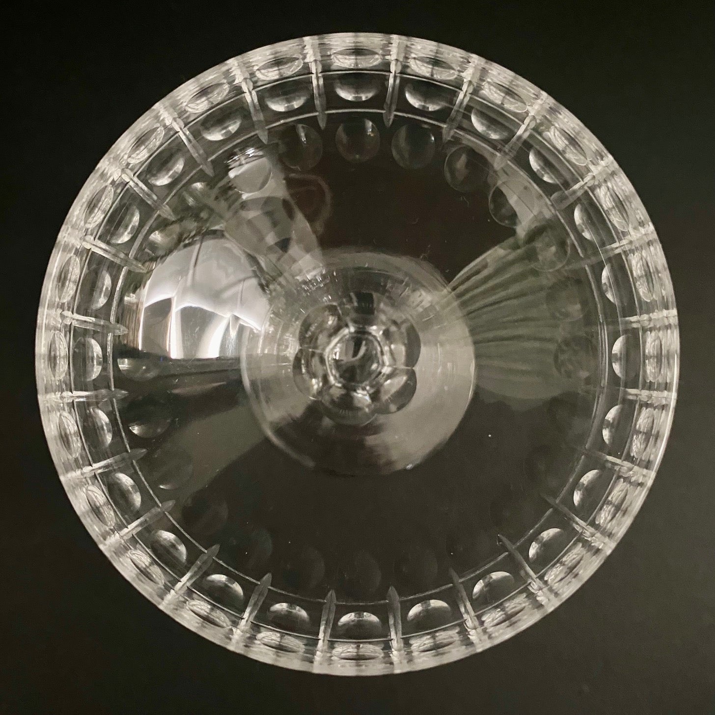 Stunning Crystal Champagne Coupes set of 12