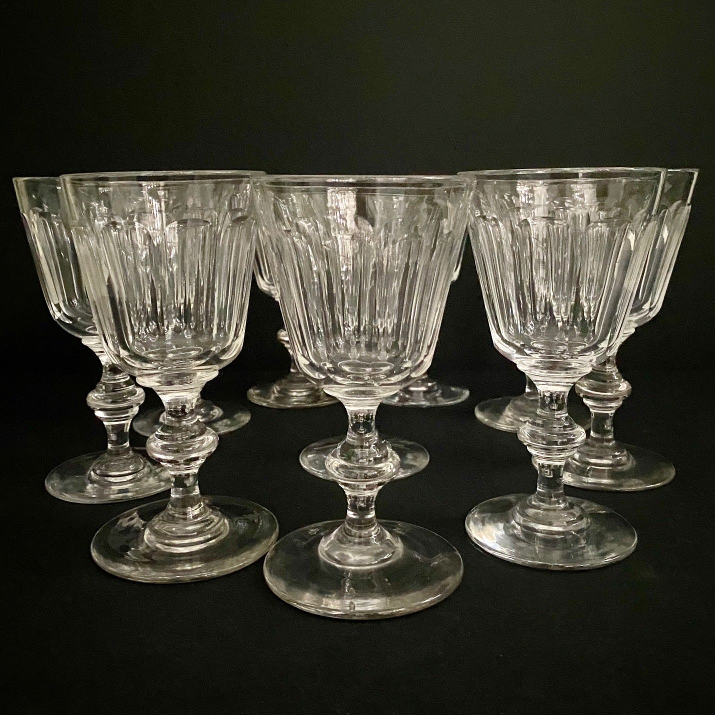 Baccarat Crystal Wine Glasses Set of 10