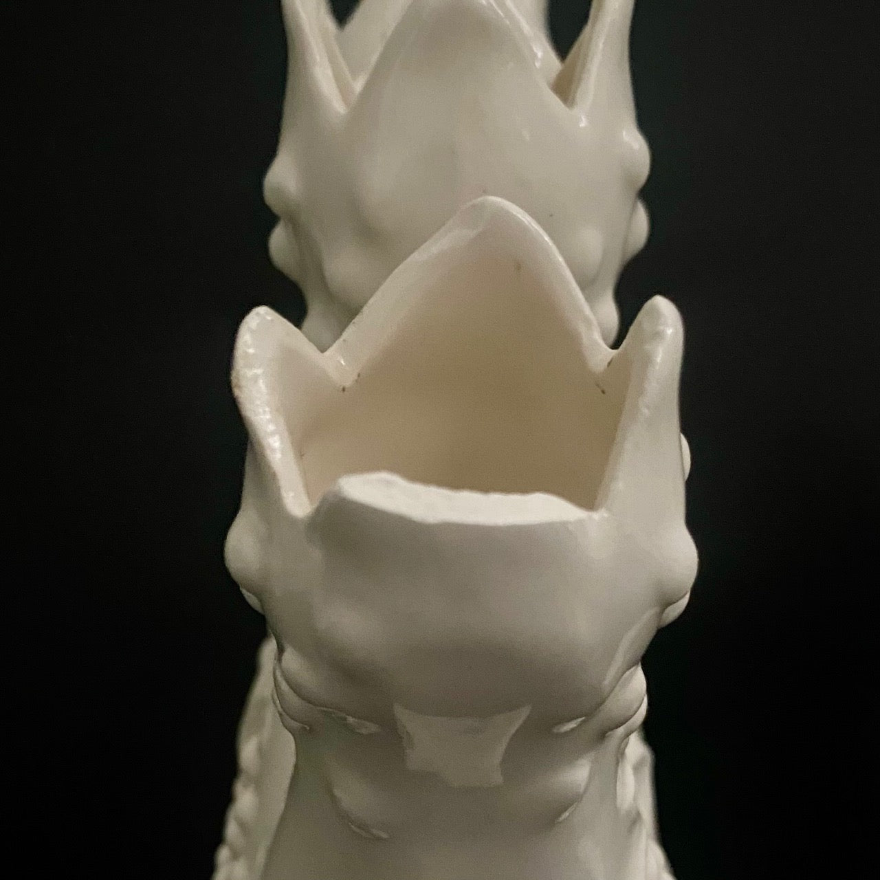 Lovely Pair Leart Finger Vases