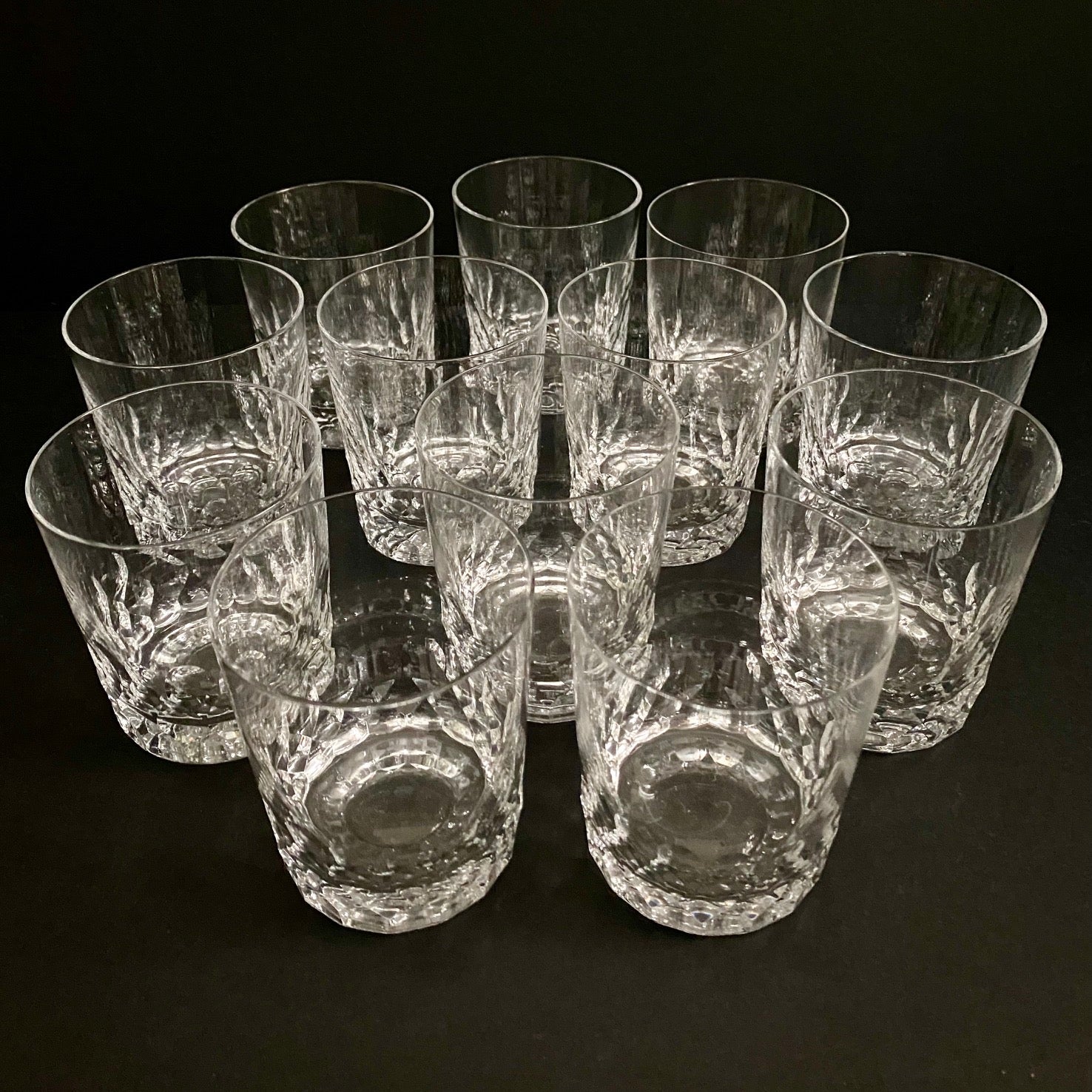 Cut Crystal Tumblers Set of 12