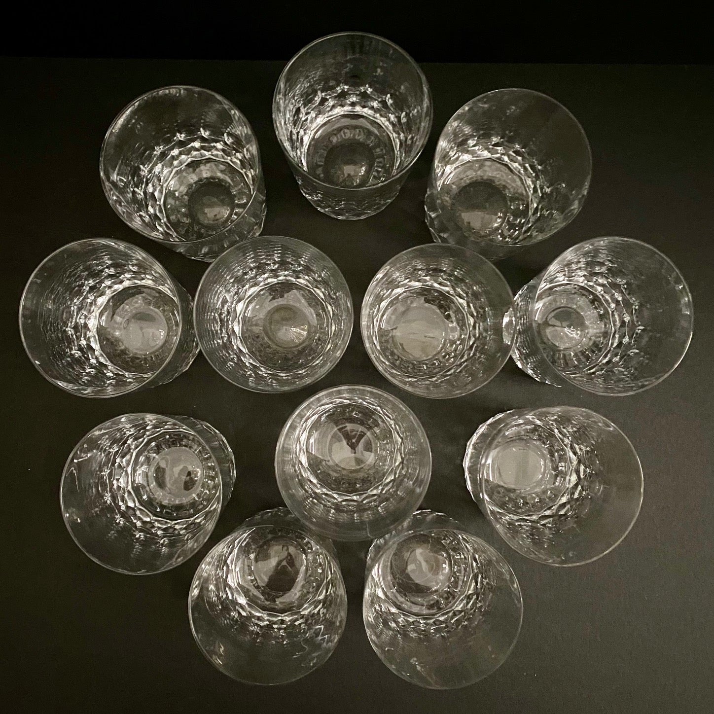 Cut Crystal Tumblers Set of 12
