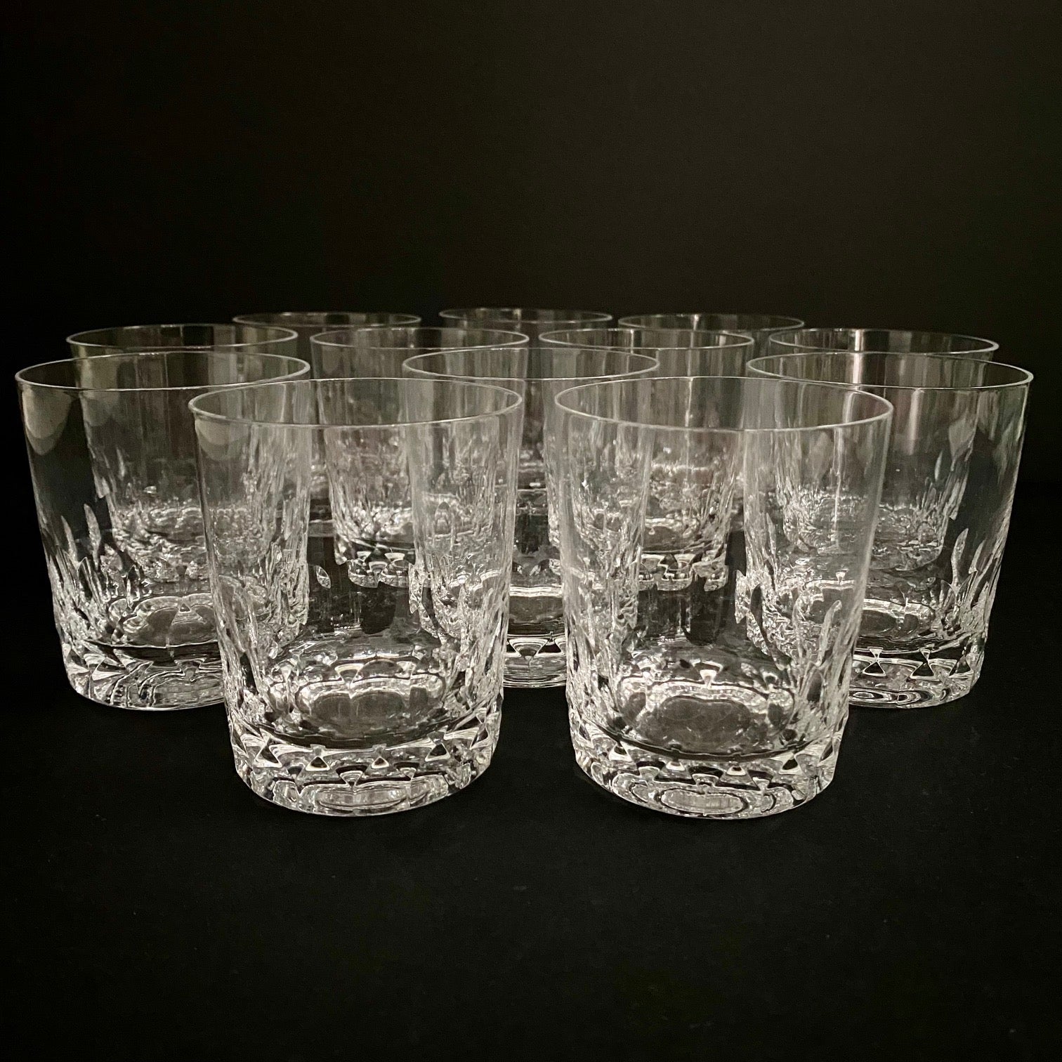 Cut Crystal Tumblers Set of 12
