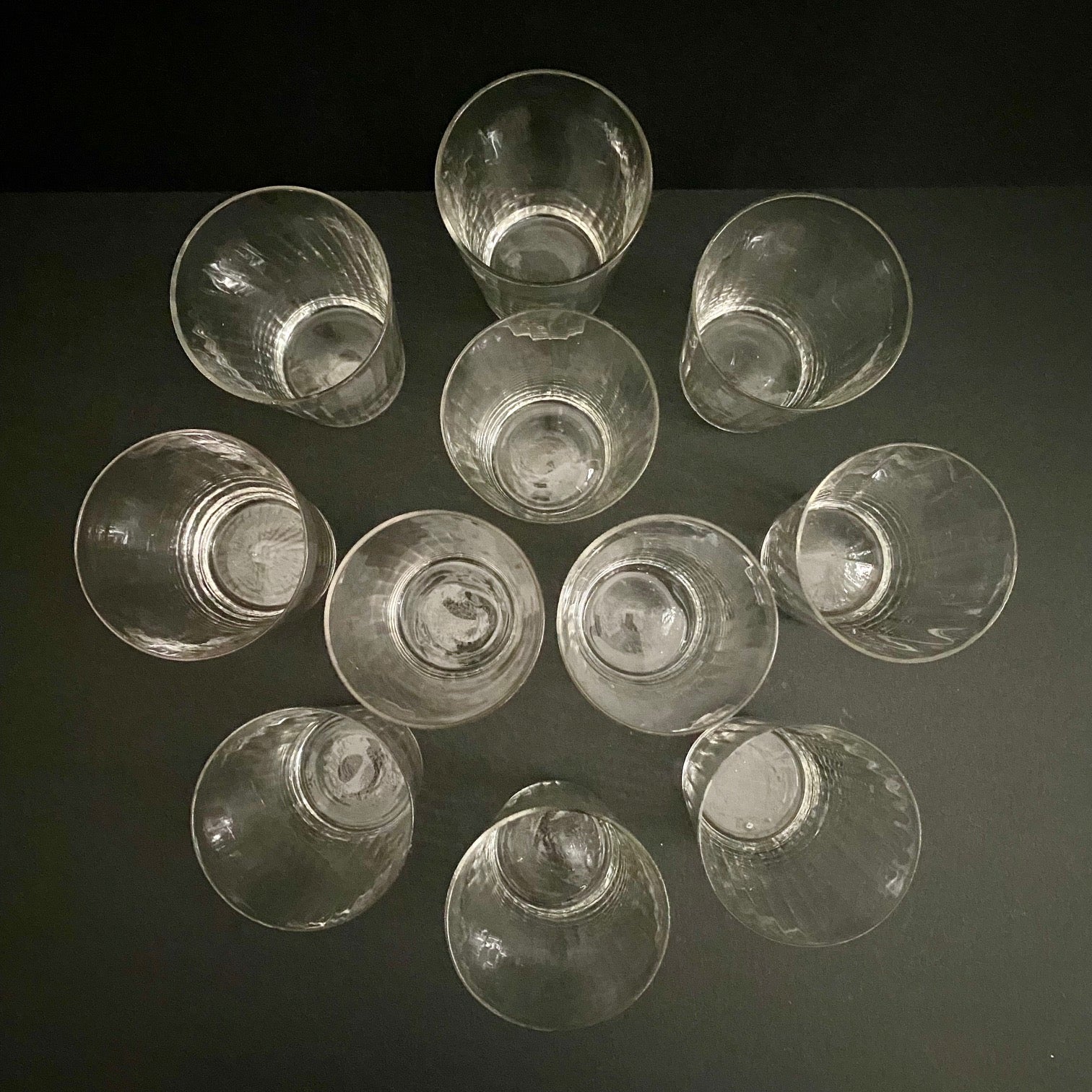 Pretty 1910 French Tumblers Set of 11