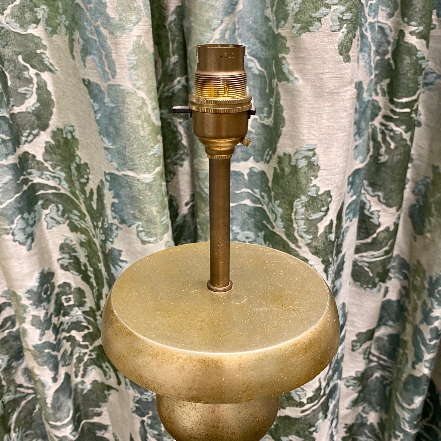 Vintage Julian Chichester 'Bobble' Standard Lamp in Antique Pale Gold