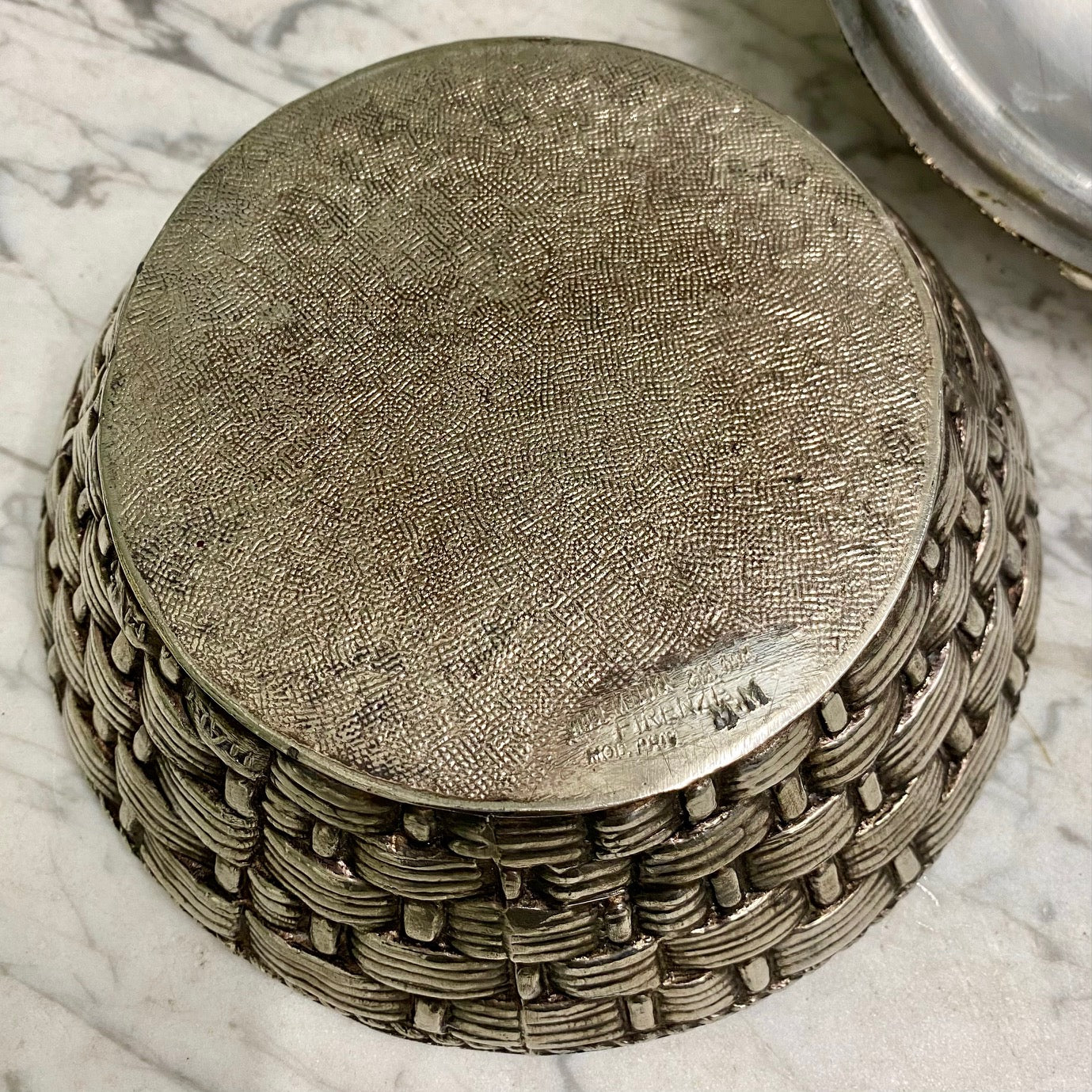 Exceptionally Rare Mauro Manetti Fruit Basket Ice Bucket